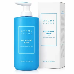 Atomy Homme 2in1 – šampūnas ir dušo želė vyrams. Atomy kosmetika
